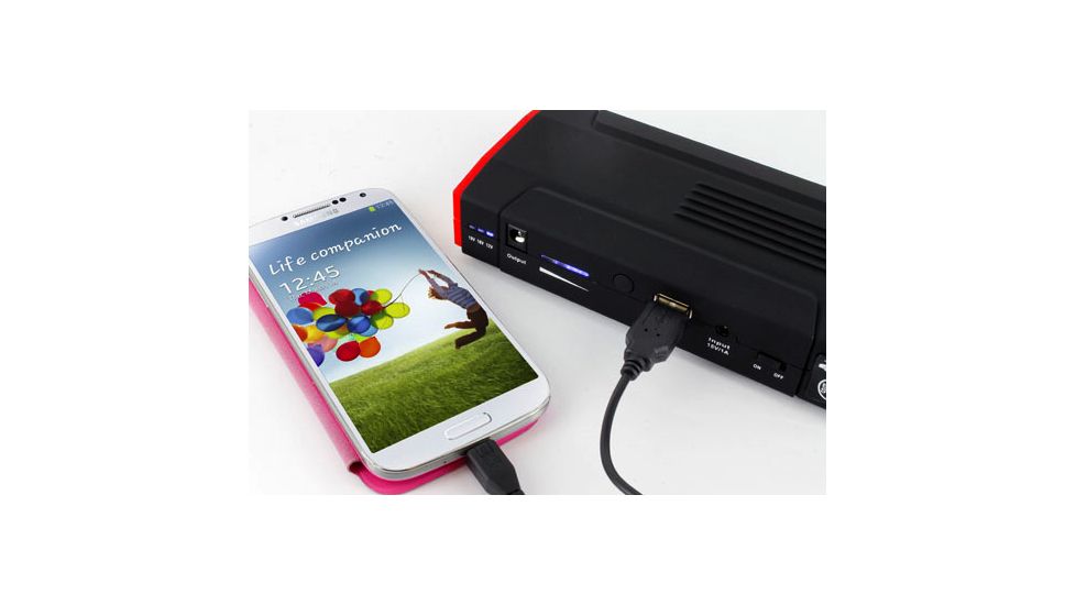 Tenergy SideKick STORM Car Jump Starter Kit, Black 51095