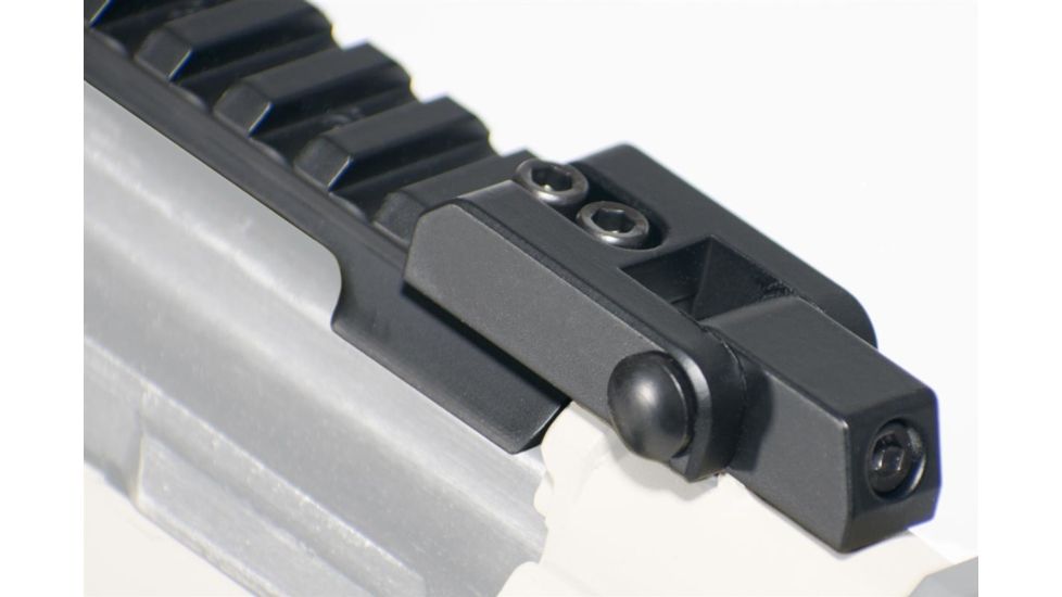 Texas Weapon Systems Gen-3 Dog Leg Scope Rail w/Hinge Base &amp; Quick Release, Saiga-12, Black, 35518