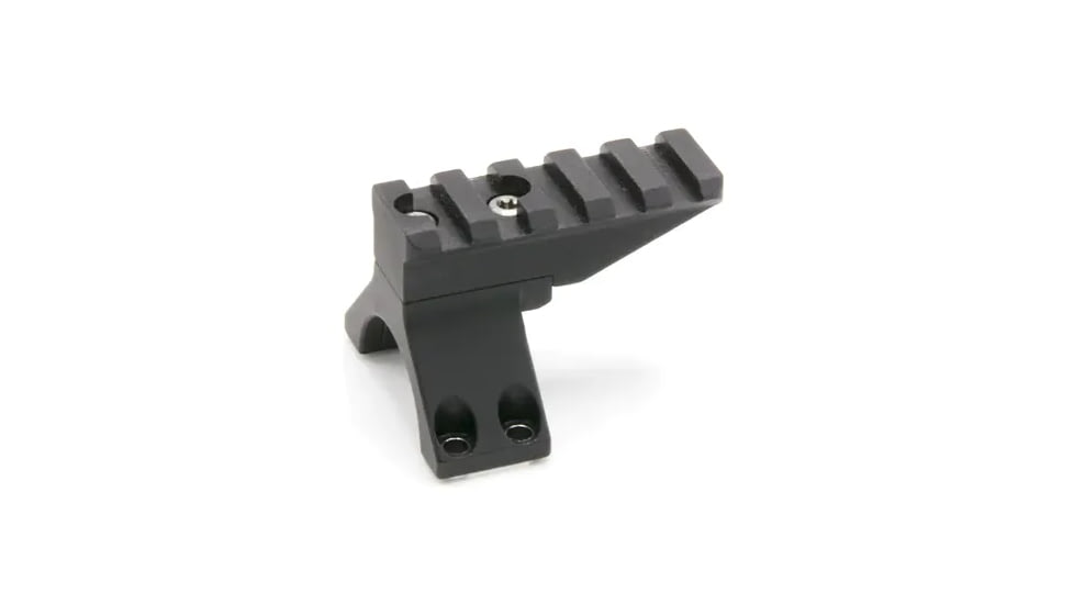 Tier One Long Saddle Ring Top Accessory Rail, Short, 30mm, Black, T1MULARR30