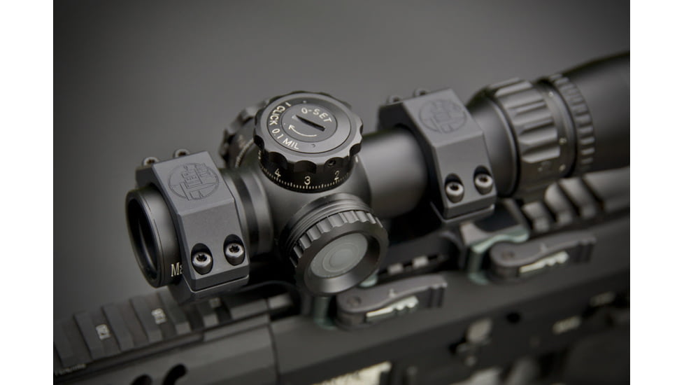 Tier One Monomount Cantilever QD - 30mm Medium 6MIL/20MOA, Black, T1MUC-30381QD6