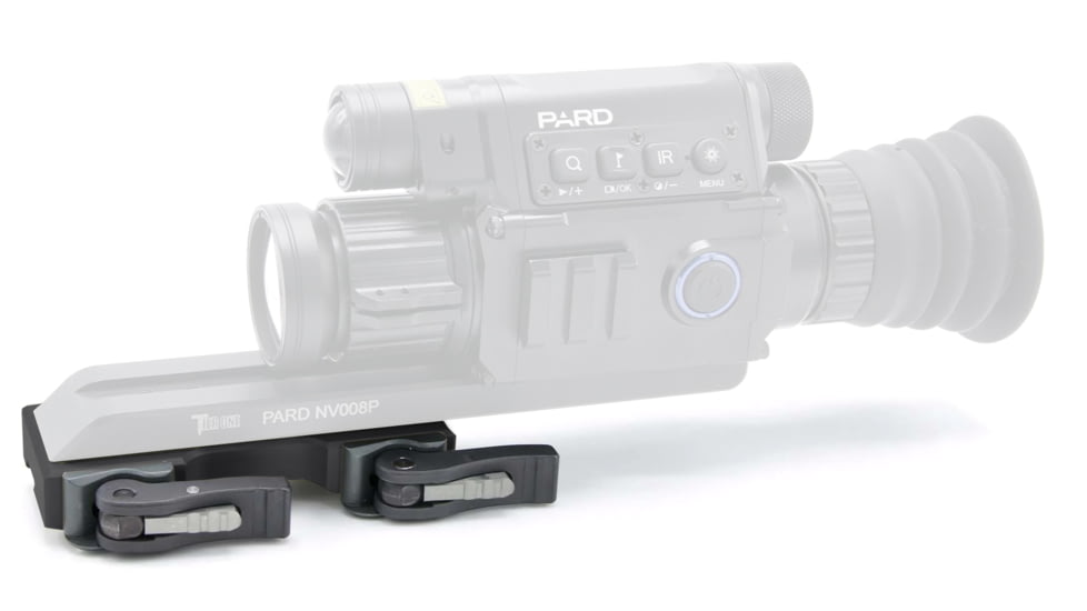 Tier One Nightvision Thermal QD Rails - Pard Black, Black, T1UBM-PARD07BLK