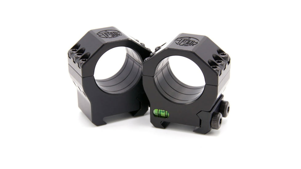 Tier One Tactical Rings - 30mm Low, Black, T1TAC30L