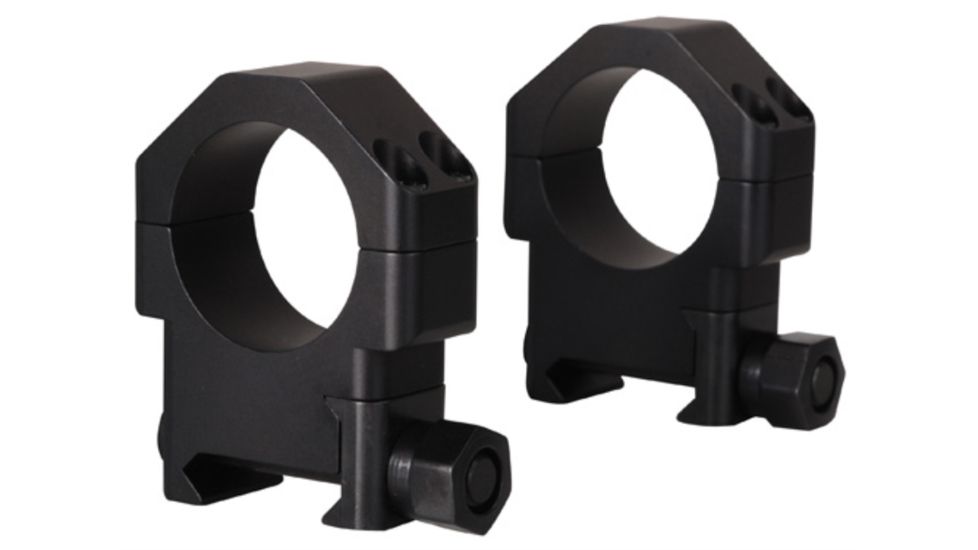 TPS TSR Picatinny-Style Rifle Scope Ring 1 in Tactical Design, Matte Black, Medium 30521