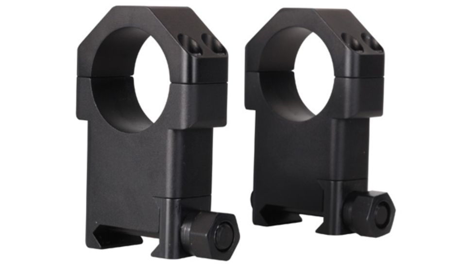 TPS TSR Picatinny-Style Rifle Scope Ring 1 in Tactical Design, Matte Black, X-High 30523