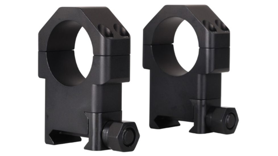 TPS TSR-W Weaver-Style Rifle Scope Ring 1 in Tactical Design, Matte Black, High 30622