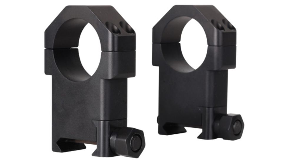 TPS TSR-W Weaver-Style Rifle Scope Ring 1 in Tactical Design, Matte Black, X-High 30623