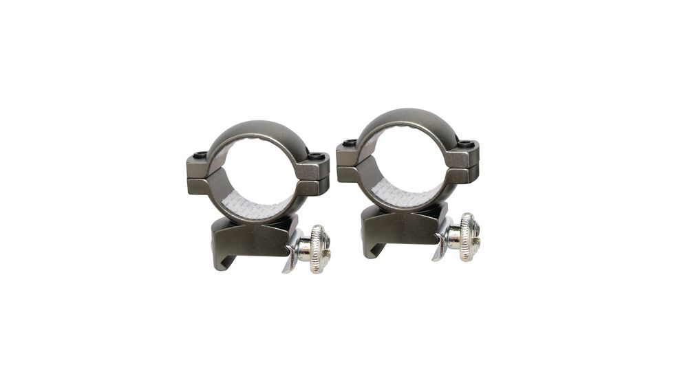 Traditions 1 Inch Aluminum Scope Ring High Matte Silver