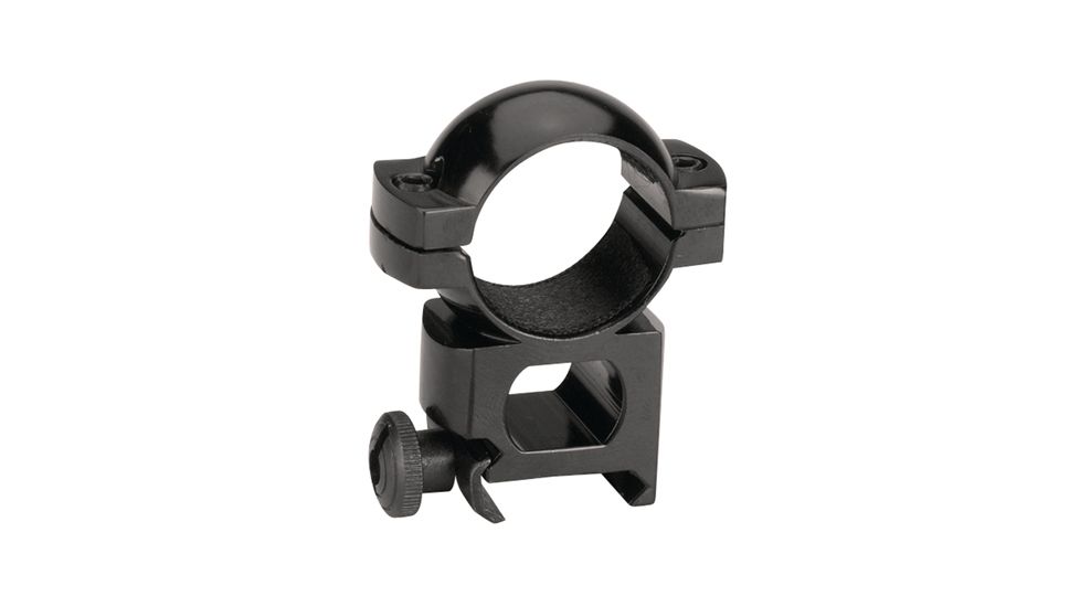 Traditions 1 Inch Aluminum Scope Ring Quick Peep Gloss Black