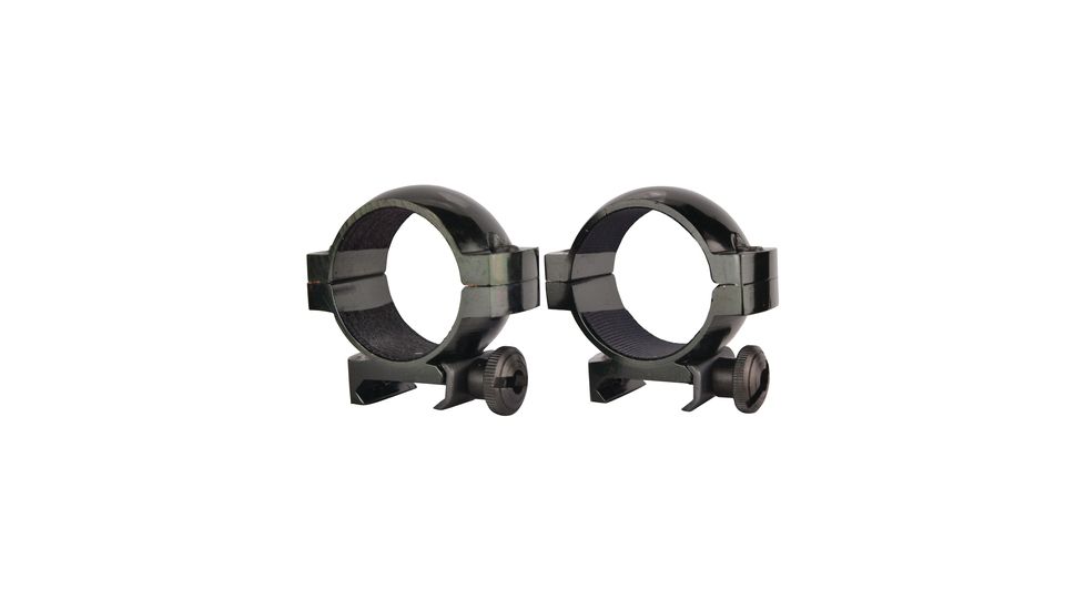 Traditions 30mm Aluminum Scope Ring Low Gloss Black