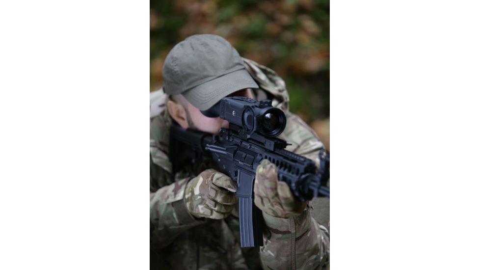 Pulsar 1.6-12.8x42mm Thermal Imaging Sight Trail, Lifestyle 4