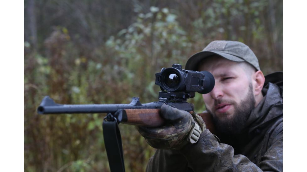 Pulsar 1.6-12.8x42mm Thermal Imaging Sight Trail, Lifestyle 4