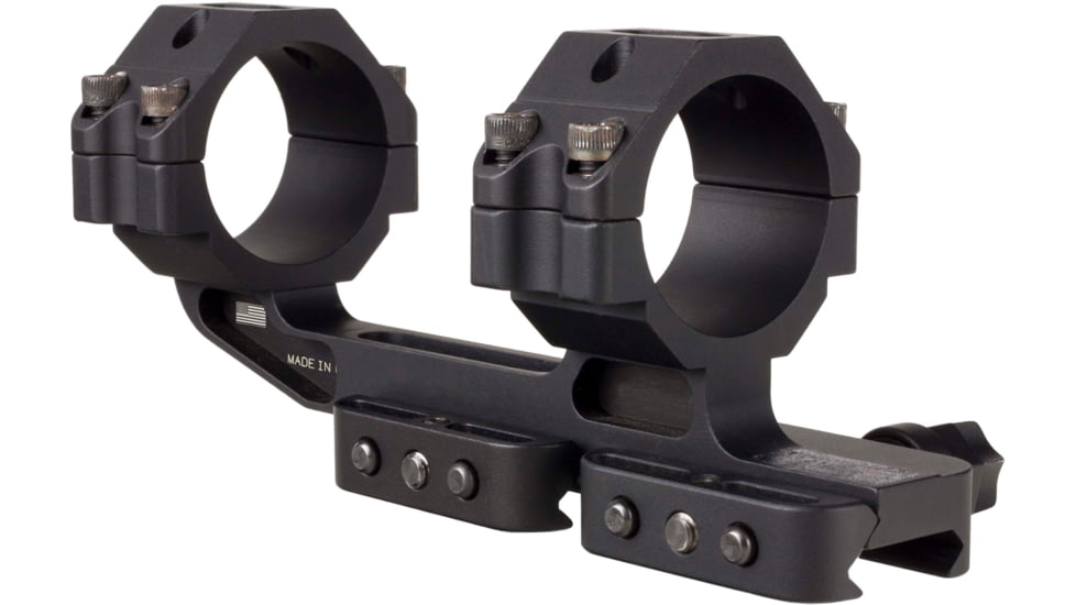 Trijicon Cantilever Mount w/Q-LOC Technology - 35mm, 1.70 in, 0 MOA, Black, AC22076