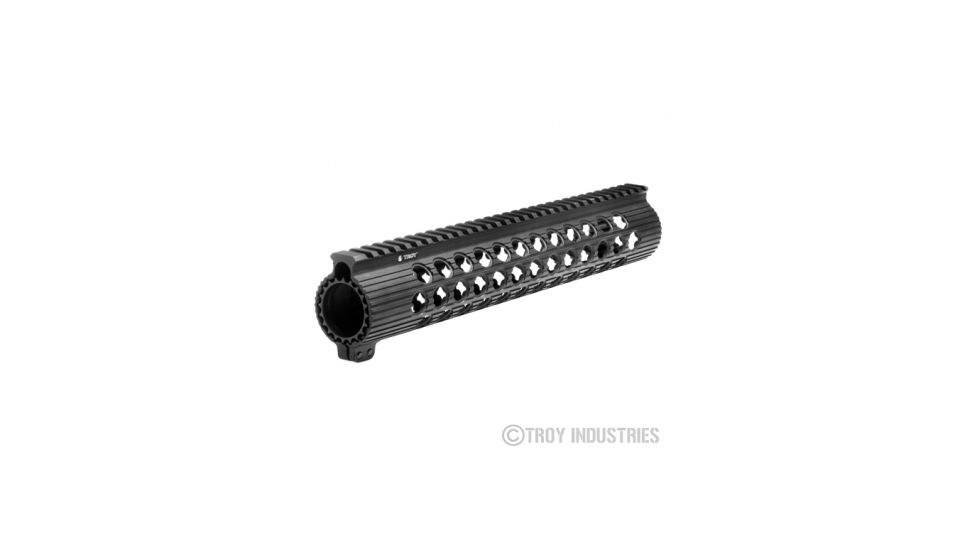Troy 12.6in Trx 308 Battle Rail Extreme Dpms High Profile - Black STRX-E3A-12BT-01