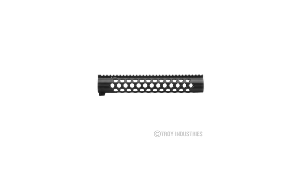 Troy 12.6in Trx 308 Battle Rail Extreme Dpms High Profile - Black STRX-E3A-12BT-01