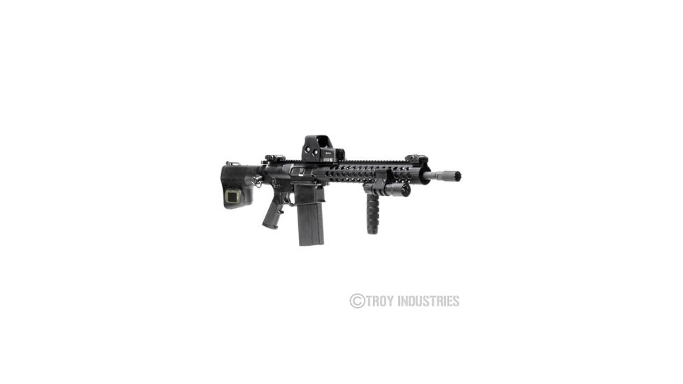 Troy 12.6in Trx 308 Battle Rail Extreme Dpms High Profile - Black STRX-E3A-12BT-01