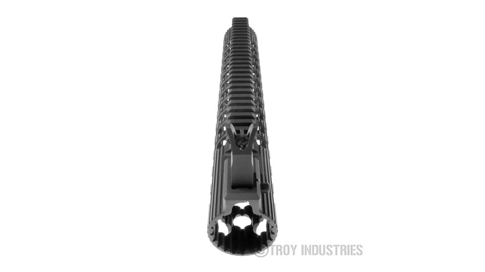 Troy 13.8in Alpha Rail W/ Sight, Black, NSN - 1005-01-621-9173, STRX-AL1-13BT-00