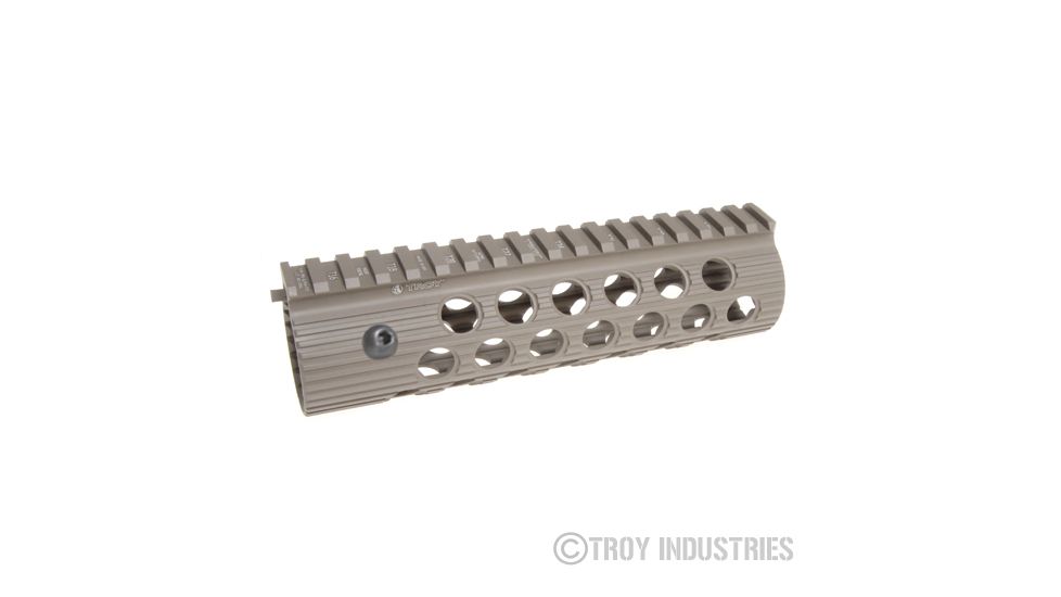 Troy 7.2in Alpha Rail No Sight Flat Dark Earth STRX-AL1-72FT-01