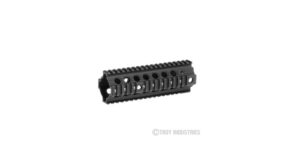 Troy 7.2in Bravo Rail - Black STRX-BR1-72BT-00