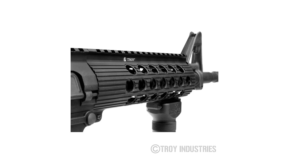 Troy 7.2in Trx 308 Battle Rail Extreme Dpms High Profile - Black STRX-E3A-72BT-01, EDEMO1