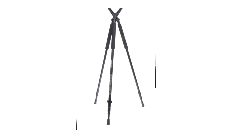 TruGlo Solid Shot Tri-pod 22''-68'' Black W/neoprene Hndle, TG-TG8925XB