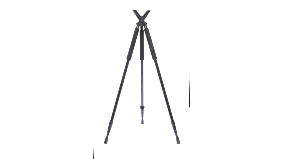 TruGlo Solid Shot Tri-pod 22''-68'' Black W/neoprene Hndle, TG-TG8925XB
