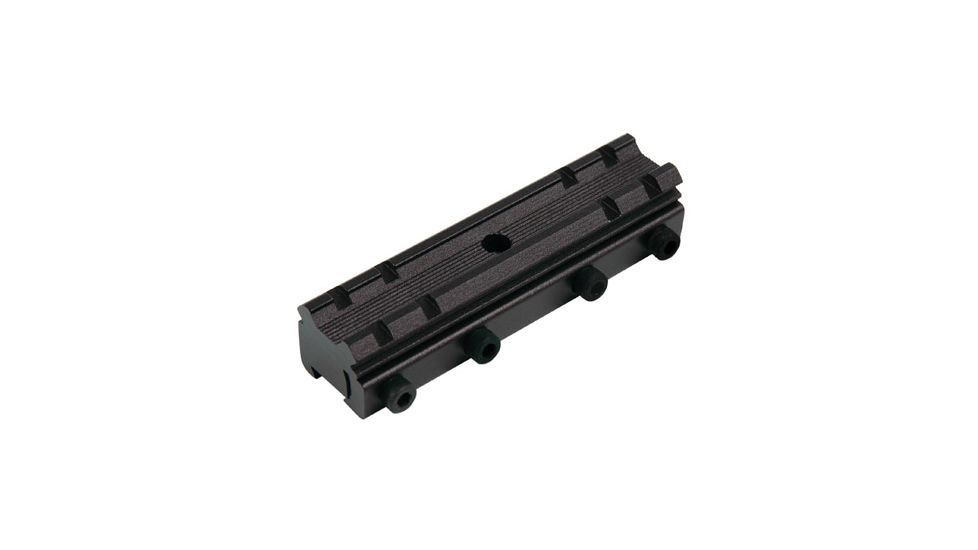 TruGlo 1-Piece Base For Weaver Style, Black Finish, TG-TG8953B