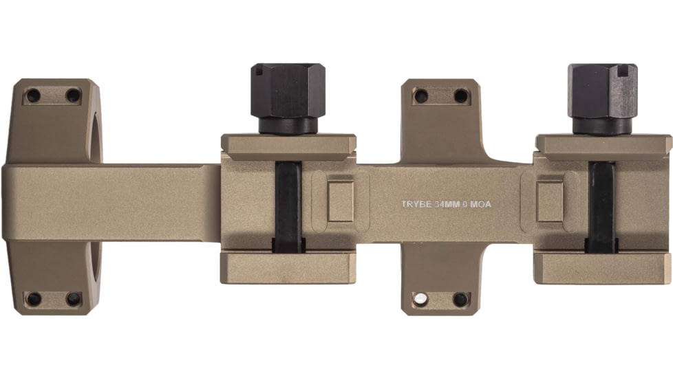 TRYBE Optics 34mm Cantilever Riflescope Ring Mount, Flat Dark Earth, CANTMT34-FDE
