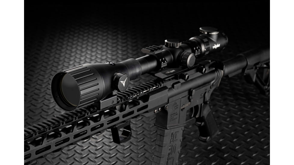 TRYBE Optics Enhancer Rifle Scope Magnification Quadrupler, 4x54mm, 30mm Tube, Black, ENHRS4X