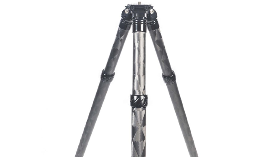 Two Vets Tripods Inc Quick Deploy Tripod V2 Leg Stopper Inverted, Carbon Fiber/Black, 39-65.5in, QDTV2LSI