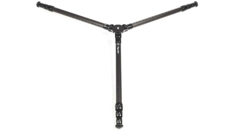 Two Vets Tripods Inc The Kit Tripod, Carbon Fiber/Black, 22.5-65.5in, THEKIT
