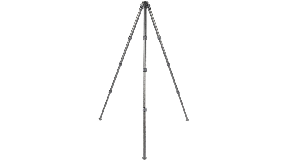 Two Vets Tripods Inc The Voyager w/Leg Stopper, Carbon Fiber/Black, 50in, 850044845217