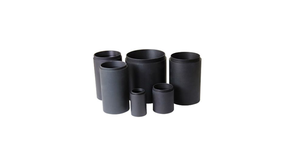 U.S. Optics 58mm Low Profile 2 inch Sunshade with Honeycomb Anti-Reflective Device ARD SUN-5811-2