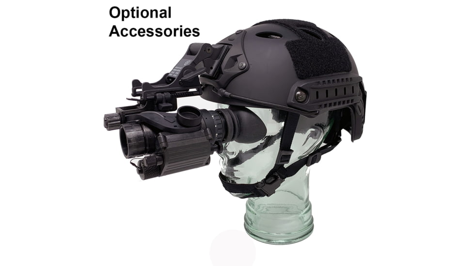 US Night Vision AN/PVS-14A GEN III Auto-Gated Green Phosphor Monocular, Black, 000455