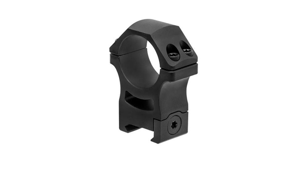 UTG PRO 30mm/2PCs High Profile P.O.I Picatinny Rings, Black, RWU013022