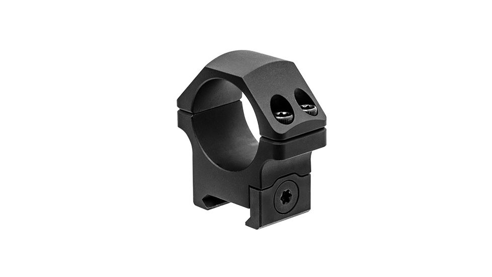 UTG PRO 30mm/2PCs Low Profile P.O.I Picatinny Rings, Black, RWU013010