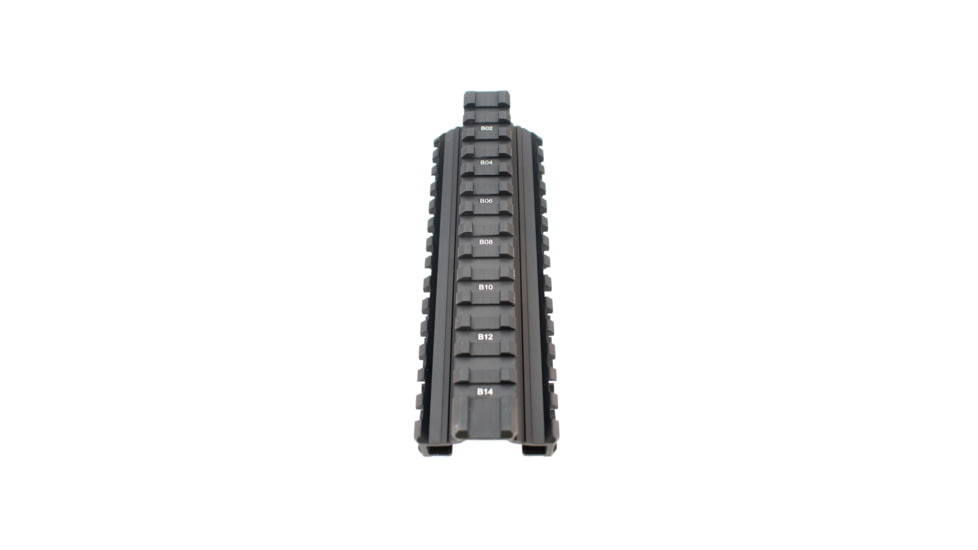 UTG Pro Universal AK47 Quad Rail Handguard, Black, MTU009