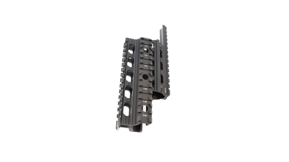 UTG Pro Universal AK47 Quad Rail Handguard, Black, MTU009