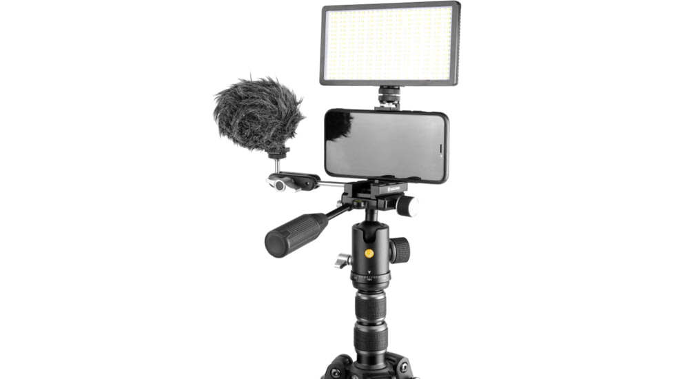 Vanguard 265HCPB 4 in 1 Tripod w/ Ball Head, Pan Handle, Monopod, Black, VEO3T265HCBP