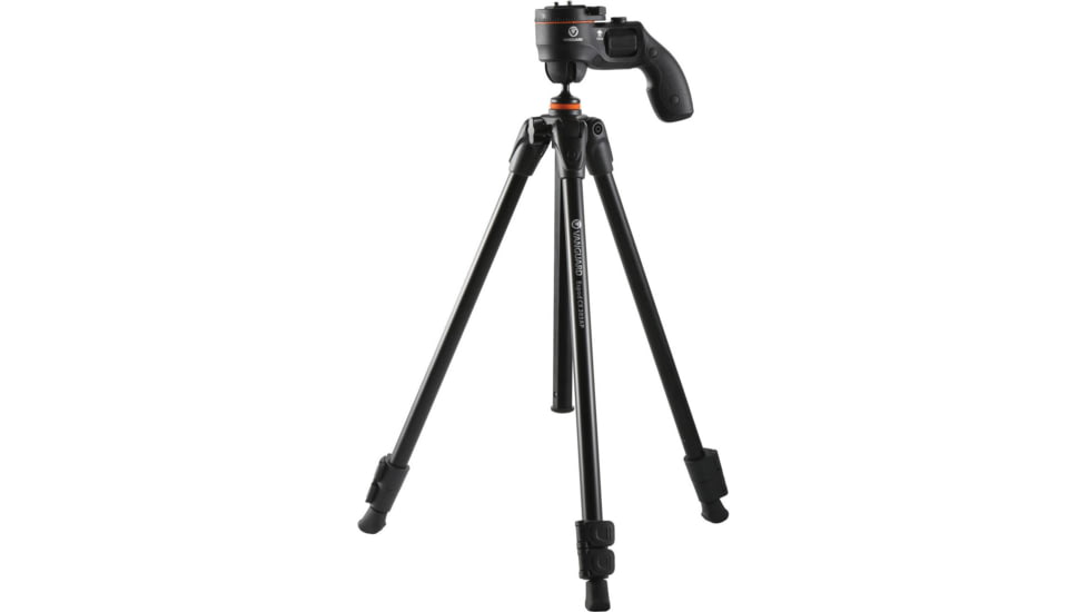 Vanguard Tripod W/ GH-45 Grip Head, Aluminum, Black, Vesta 203AGH