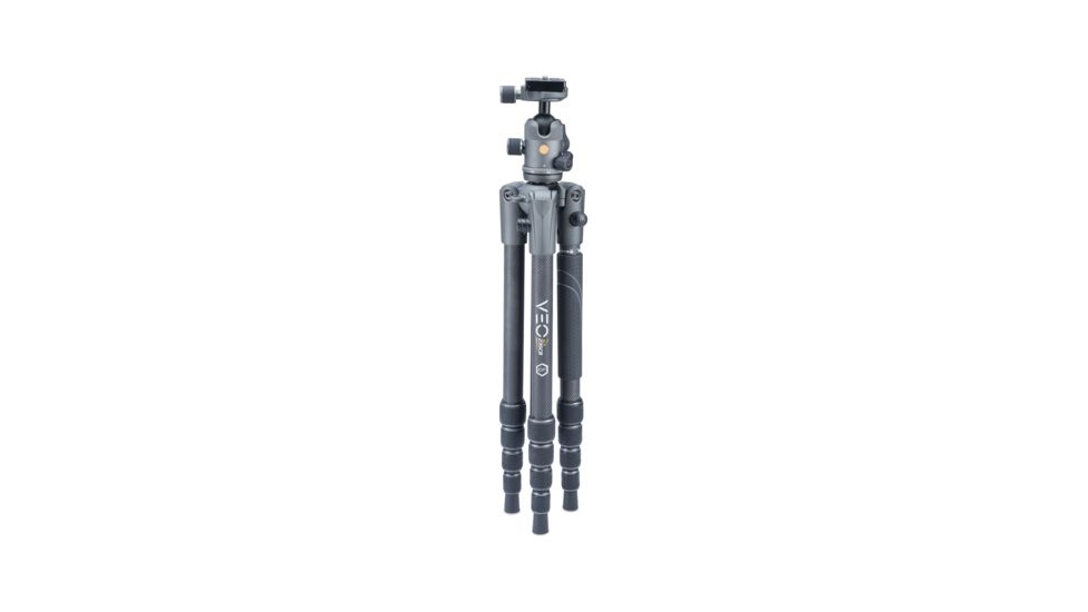 Vanguard VEO 2 S 235CBQS Carbon Fiber Travel Tripod w/ BH-50 Ball Head, Black, VEO2S235CBQS