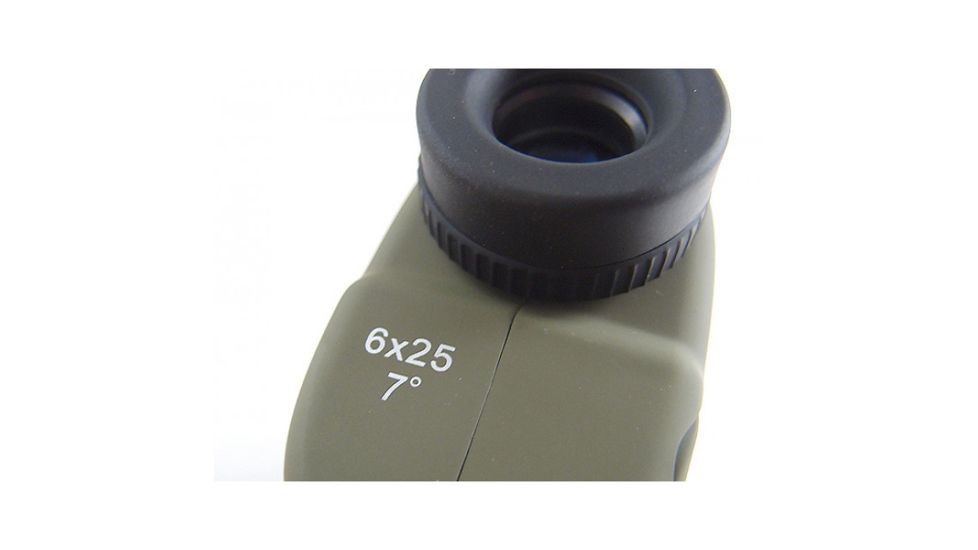 Veber Monocular With 600 M Laser Rangefinder, OD Green, 6x25 AVMLR600