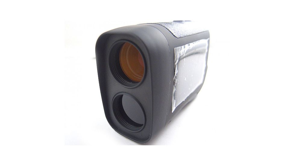 Veber Monocular With 800 M Laser Rangefinder, Solar Battery, Black, 6x25 AVMLR800
