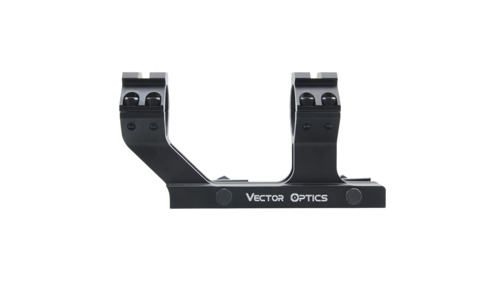 Vector Optics 25.4mm 1in One Piece Cantilever Tactical Mount Extremely High Picatinny, Black, SCTM-62