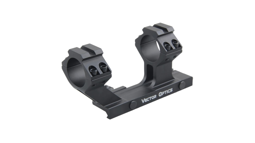 Vector Optics 25.4mm 1in One Piece Cantilever Tactical Mount Extremely High Picatinny, Black, SCTM-62