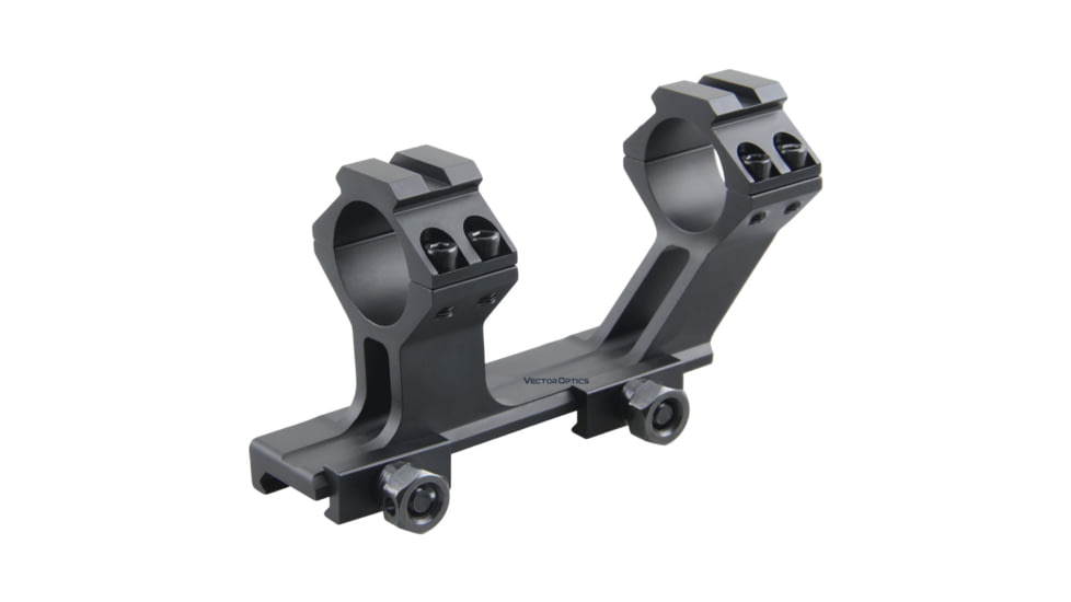 Vector Optics 25.4mm 1in One Piece Cantilever Tactical Mount Extremely High Picatinny, Black, SCTM-62
