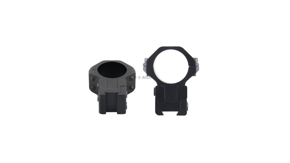 Vector Optics 25.4mm Adjustable Rings, Dovetail, Black, XASR-2515