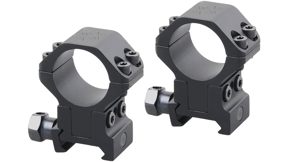 Vector Optics 25.4mm Adjustable Rings, Picatinny, Black, XASR-2510