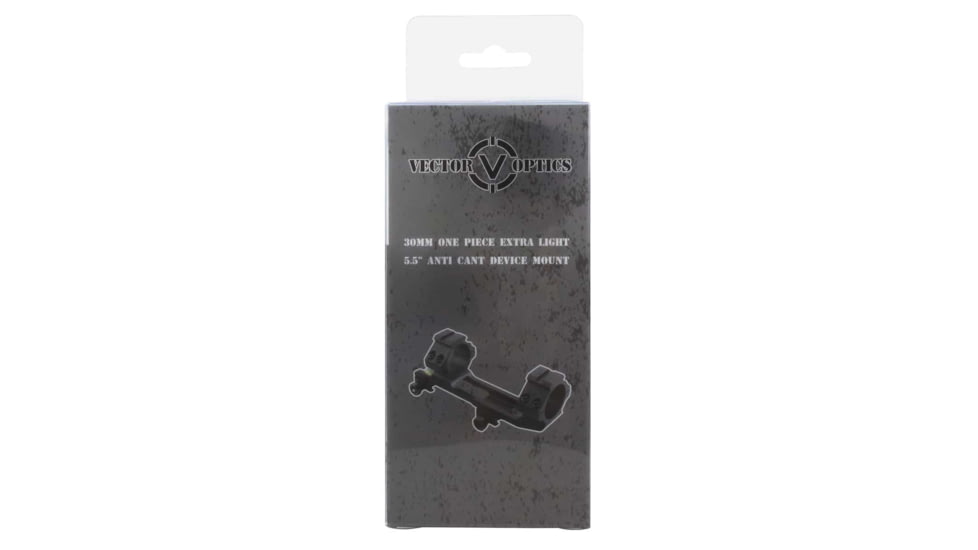 Vector Optics 30mm One Piece ACD Weaver Level Mount Ring w/ Picatinny Rail, Black, SCACD-08