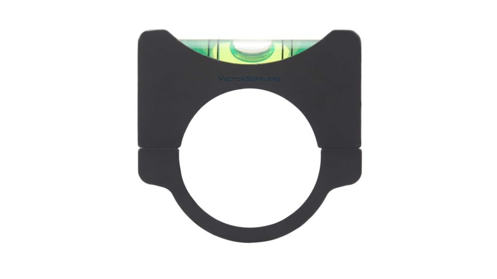 Vector Optics ACD Mount Ring, 30mm/ 25.4mm Tube, 6063-T6, Matte, w/ Top Level Bubble, Black, SCACD-01