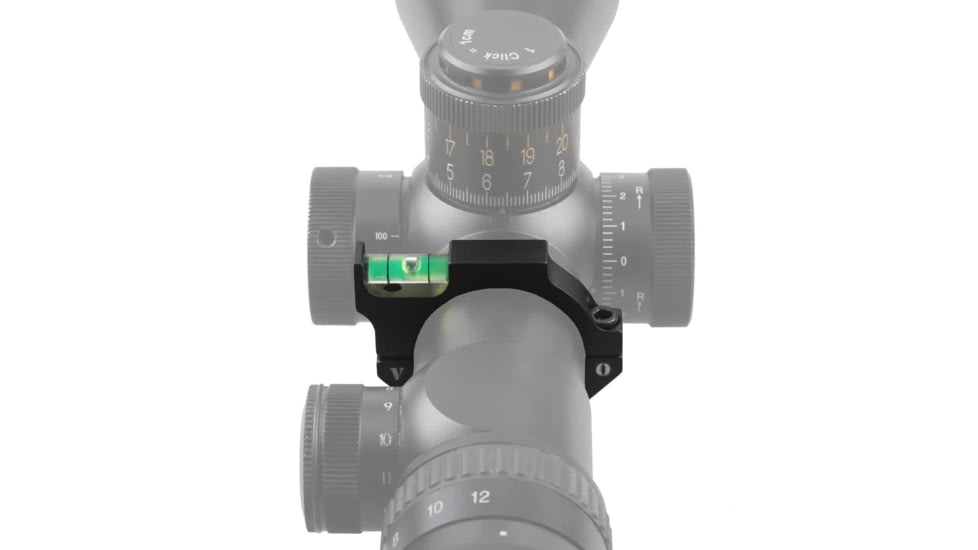 Vector Optics ACD Mount Ring, 34mm Tube, 6063-T6, Matte, w/ Offset Level Bubble, Black, SCACD-15